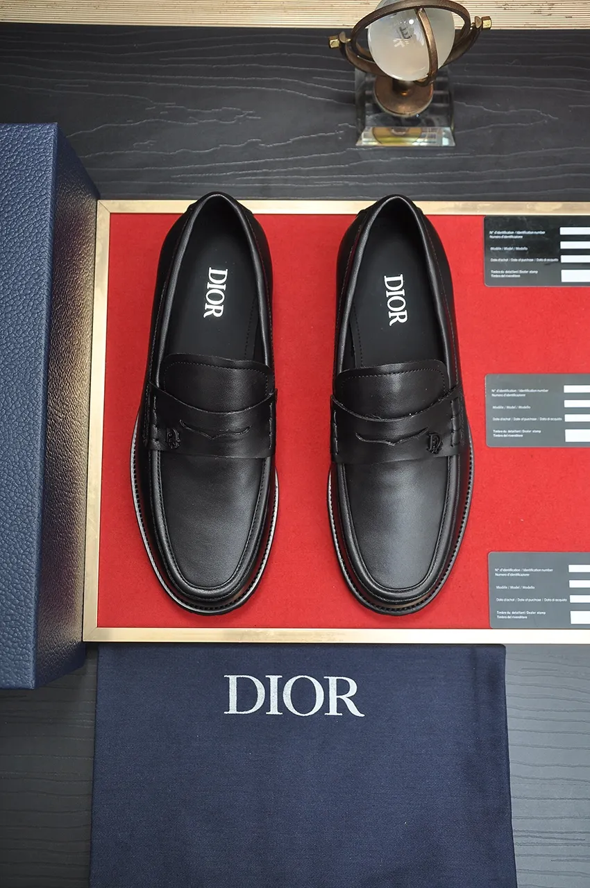 Men's shoes 💰620💶[Dior] (water-dyed cowhide lining) Dior original 1:1 high-quality factory, imported original materials, imported raw cowhide, water-dyed cowhide lining, original TPU outsole, code number: 38-44 (45 customized)